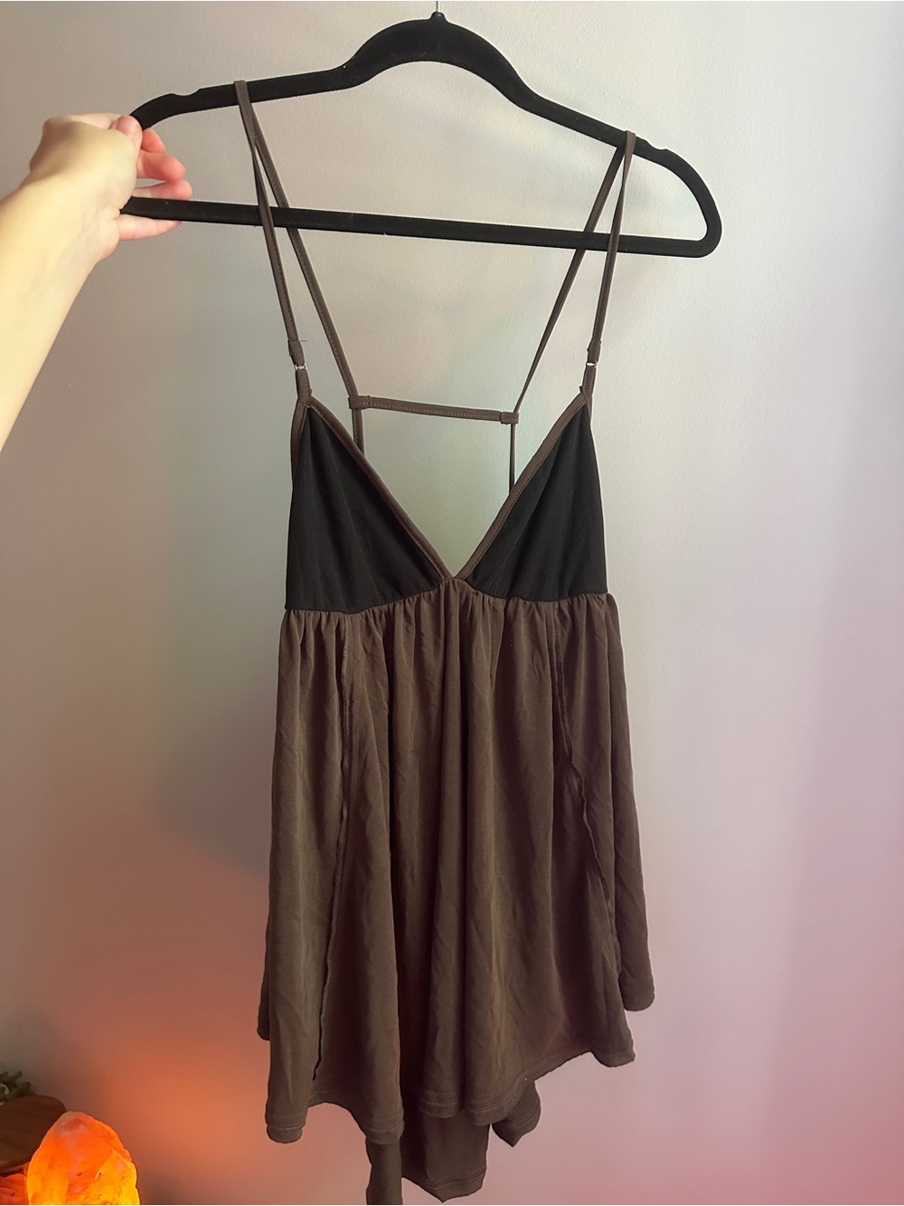 Free People Spaghetti Strap long top/tunic